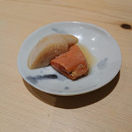 すし晴 - ホタテの肝