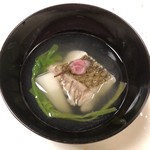 鰻はし本 - 琵琶湖ニゴイのお椀