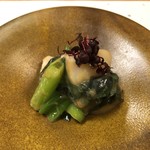 鰻はし本 - 九条ねぎのぬた