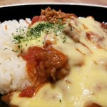 小料理バル さくら - お肉たっぷりハヤシライス＋チーズ