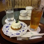 ラウンジ さくら - ハスカップレアチーズケーキ