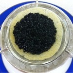 キャヴィア カリフラワーとオリーブのムース、オマール海老のジュレ