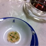 トゥールダルジャン - 根セロリとハーブ 鴨のダブルコンソメ