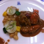 トゥールダルジャン - オマール海老のビスクソース 白隠元豆のカスク