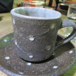 納屋珈琲 ひなた - 益子焼のカップでセルフのコーヒー