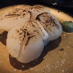 琉球回転寿司 海來 - ホタテ 炙り