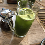 焼肉ホルモンたんど - 青汁？！じゃないよ！サンチュドリンク