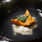 松川 - お椀 帆立真丈とばちこ、生木耳