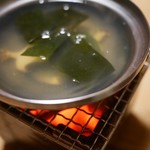 松川 - 鮑と若布のしゃぶしゃぶ