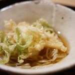 松川 - 白魚天ぷら蕎麦