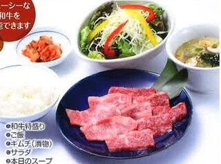 Yakiniku Ichifuku - 和牛焼肉ランチ