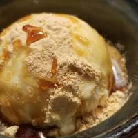 1番人気！！黒蜜きな粉バニラアイスクリーム