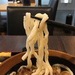 北九州KOKU蘭うどん - 麺アップ