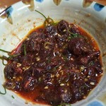 赤兎馬 - ミンク鯨のユッケ