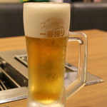 焼肉ダイニング 肉の方程式 - はじめの一杯