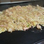 お好み焼　もんじゃ焼　わらべ - ミックスもんじゃ焼き