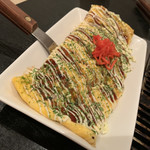Okonomiyaki Monjaya Kiteppanyaki Yamuyamu - とん平焼き