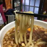 素うどん 四國屋 - 麺アップ
