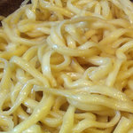 つけ麺 鵜の木堂 - 麺アップ