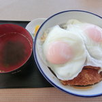 おかき屋　辰心 - カツ丼・580円