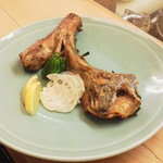 割烹 やました - 11.11.27　削られたカマ