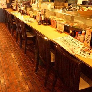 【カウンター席】お一人様大歓迎！お仕事帰りの一杯は『炎』でいかかですか？