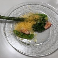 レストラン トヨ トーキョー - ［前菜］季節の野菜と果物、フランス産12ヶ月熟成ミモレットチーズ