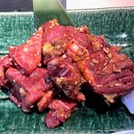 和牛焼肉 土古里 - 大盛牛たん味噌たれ焼き