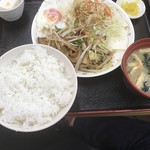 ごはんや - 野菜炒め定食610円！