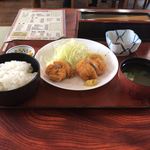 レストラン中央 - 日替わり定食「ヒレカツ」