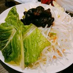 しゃぶ葉 - 野菜達です。