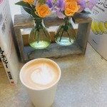 ヌアンズカフェ - カフェラテ