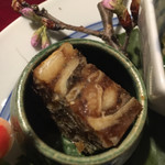 徳うち山 - 穴子の煮凝り