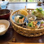 古民家で昼ごはん梅里 - 