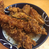 北新地 天富 - 海老天丼
