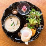 ギャラリーカフェ 玄米屋 - 玄米屋特製タイ風カレー