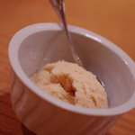 魚菜料理 縄屋 - 林檎（りんご）の氷果（そるべ）