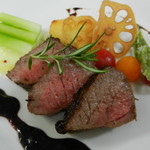 オーベルジュ・イマイ - 料理写真:信州プレミアム牛赤身肉のロースト