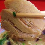 長崎屋 - 肉厚なチャーシュー　旨い！