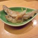 味遊 - 先付け（公魚のマリネ）