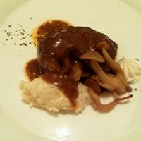 円山別邸 - お肉料理、仔羊のワイン煮