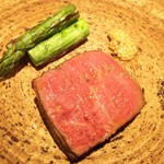 イル アオヤマ - ●知多牛、アスパラガス、豊川市