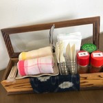 そば･江戸前風天丼 一日一膳中村屋 - テーブルサービス