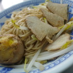 阿婆乾麵 - 指さしで頼んだ乾麺。最高の風合い。