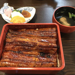 うなぎ亭 友栄 - うな重上 4,800円 税抜