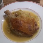 ビストロラドレ - 鴨モモ肉のコンフィ