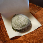 美山荘 - よもぎ餅