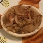 旬菜 おぐら家 - 桜海老の最中