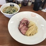 自家製麺 公園前 - 塩つけめん チャーシューTP