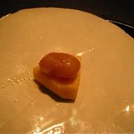 銀座 水野 - 柿と花豆